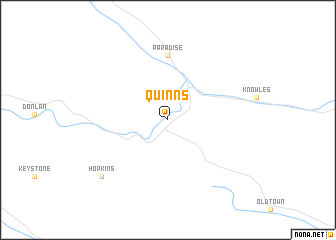 map of Quinns