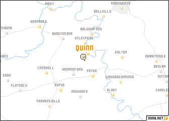 map of Quinn