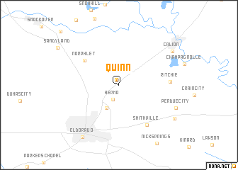 map of Quinn