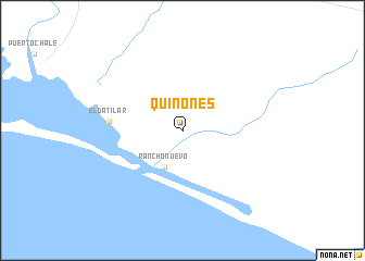 map of Quiñones