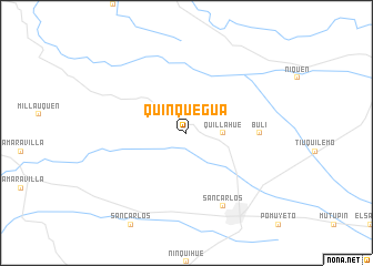map of Quinquegua