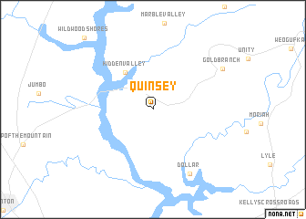 map of Quinsey