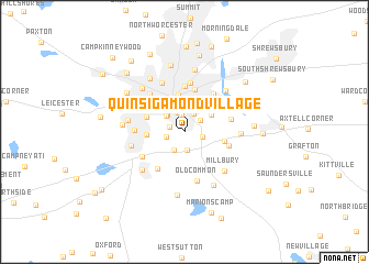 map of Quinsigamond Village