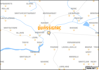 map of Quinssignac