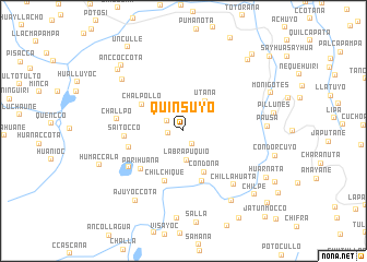 map of Quinsuyo