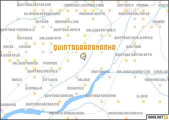 map of Quinta da Aramanha