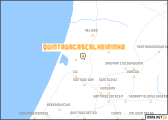 map of Quinta da Cascalheirinha