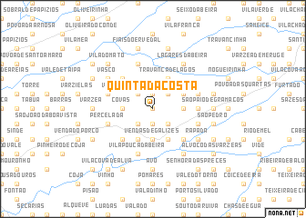 map of Quinta da Costa