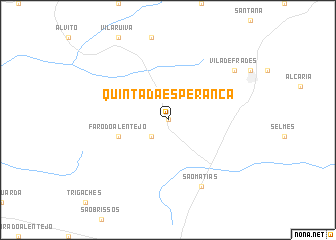 map of Quinta da Esperança