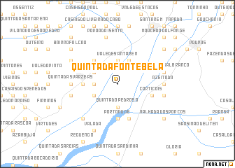 map of Quinta da Fonte Bela