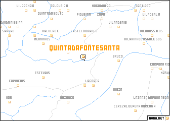 map of Quinta da Fonte Santa