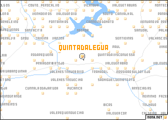 map of Quinta da Légua