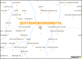 map of Quinta da Ribeira do Abutre