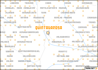 map of Quinta da Rosa