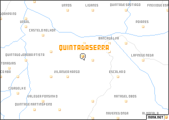map of Quinta da Serra