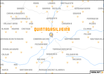 map of Quinta da Silveira