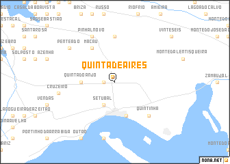 map of Quinta de Aires