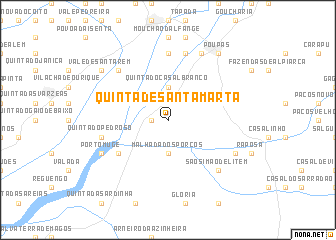 map of Quinta de Santa Marta