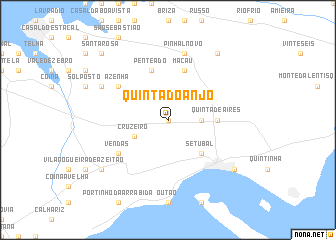 map of Quinta do Anjo