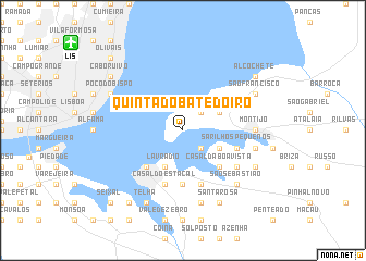 map of Quinta do Batedoiro