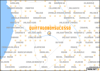 map of Quinta do Bom Sucesso