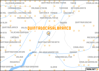 map of Quinta do Casal Branco