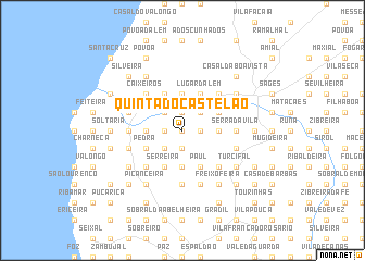 map of Quinta do Castelão