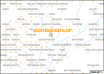 map of Quinta do Castilho