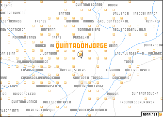 map of Quinta Dom Jorge