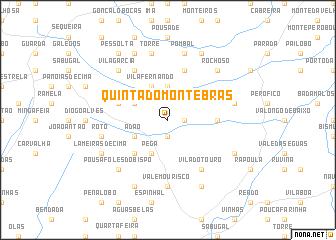 map of Quinta do Monte Brás