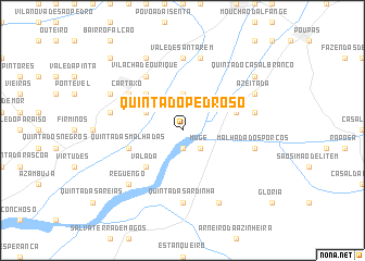 map of Quinta do Pedroso