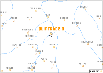 map of Quinta do Rio
