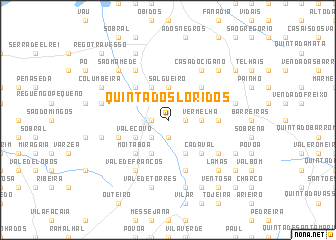 map of Quinta dos Loridos