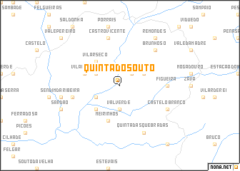 map of Quinta do Souto