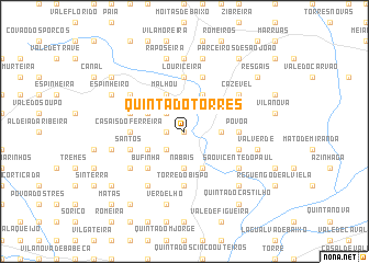 map of Quinta do Torres