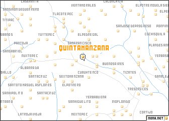 map of Quinta Manzana