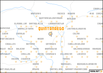 map of Quintanaedo