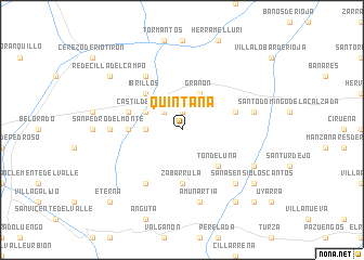 map of Quintana