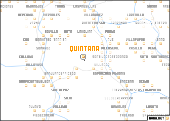 map of Quintana