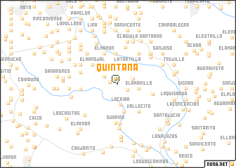 map of Quintana