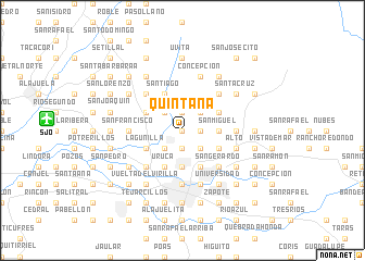 map of Quintana