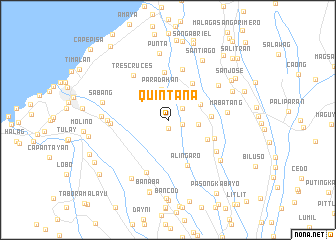 map of Quintana