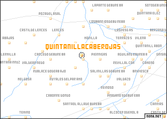 map of Quintanilla Cabe Rojas