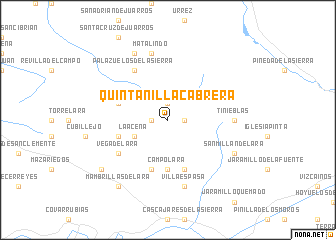 map of Quintanilla-Cabrera