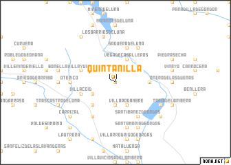 map of Quintanilla