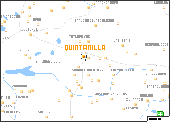 map of Quintanilla