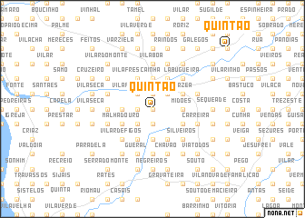 map of Quintão