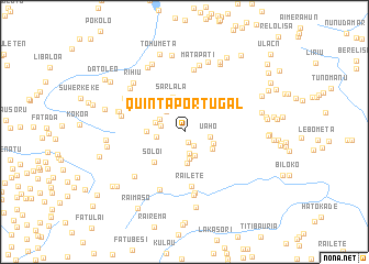 map of Quintaportugal