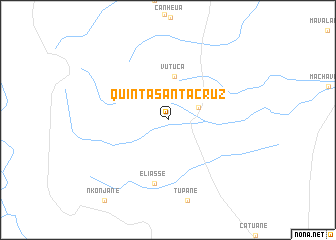 map of Quinta Santa Cruz