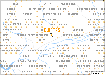 map of Quintas